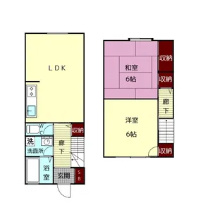 奈良県生駒市壱分町【一戸建】の間取り