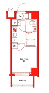 レアライズ川崎【5階】の間取り