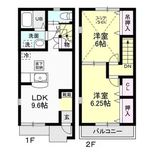 ステーションヒルズの間取り