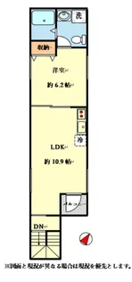 カーサ中野新橋【3階】の間取り