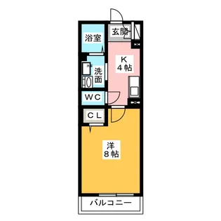 ドリーミオ【3階】の間取り