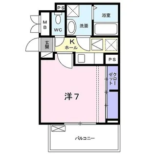 プログレスVII番館西屋敷【1階】の間取り