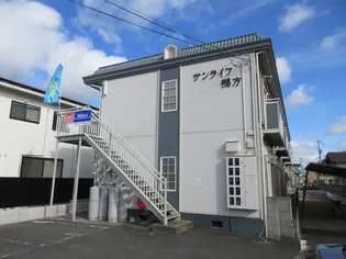 岡山県浅口市鴨方町六条院東【アパート】の外観