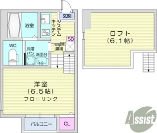 レジデンス碧【2階】の間取り