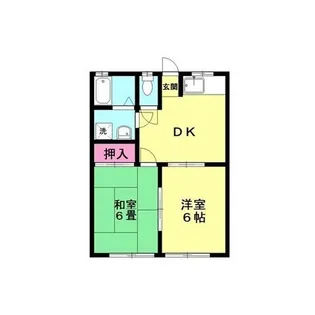 サングリーン和田山103【2階】の間取り