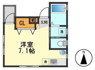 東京都江戸川区東小岩5【マンション】の間取り