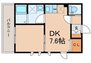 千葉県市川市福栄2【マンション】の間取り