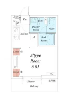 リブリ・弘明寺【3階】の間取り