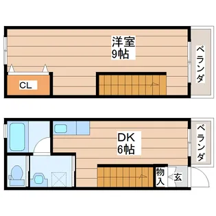 キャトルセゾンIIの間取り