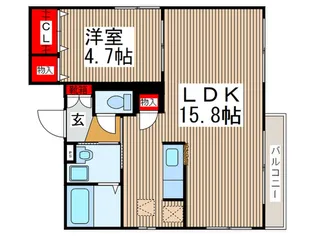 flat GENKI【3階】の間取り