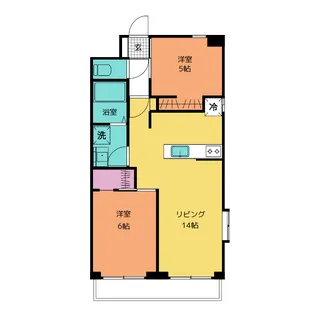 第5センチュリーハイム【3階】の間取り