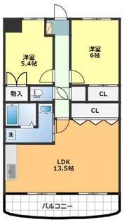 リヴェール小杉【3階】の間取り