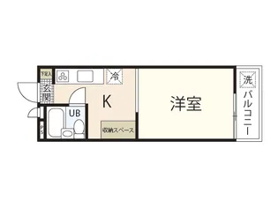 ハイムかんだ【2階】の間取り