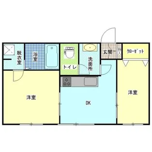 ジャパン幸ビル【3階】の間取り