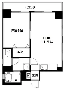 S&F藤崎ビル【3階】の間取り