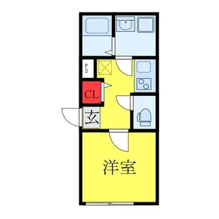 Preferred Akabane【4階】の間取り
