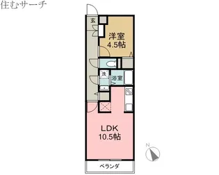 ELLE PARK【2階】の間取り