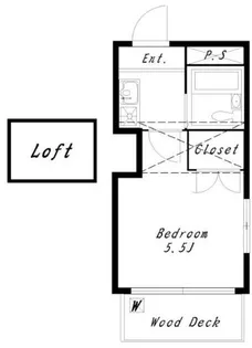TKハイツ【2階】の間取り