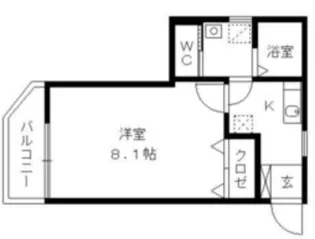リブレア津福本町B棟【2階】の間取り