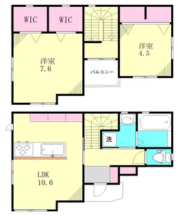 神奈川県横浜市中区山元町1【一戸建】の間取り