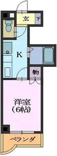 フローレスチェリー【2階】の間取り