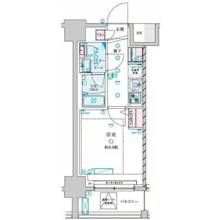 GENOVIA平塚IV【10階】の間取り