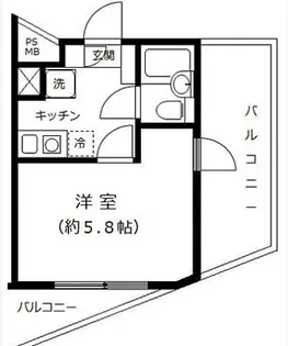 カーサプリマ【7階】の間取り