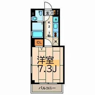 マルジュマチトリ【3階】の間取り