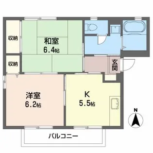 リバティガーデン C【1階】の間取り