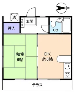 リアル・コーポ【1階】の間取り