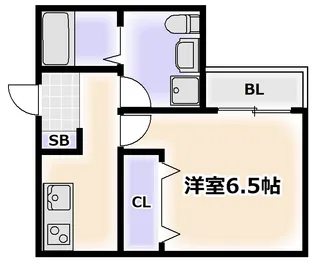 WING住之江【3階】の間取り