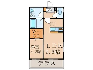 福岡県北九州市小倉南区朽網西2【一戸建】の間取り