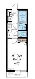 リブリ・Kawagoe【3階】の間取り