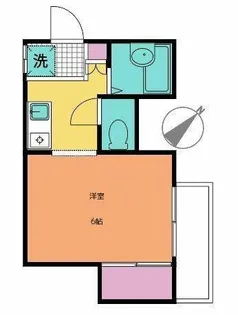 ローヤルコーポ【1階】の間取り