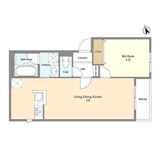 Amis学芸大学【2階】の間取り