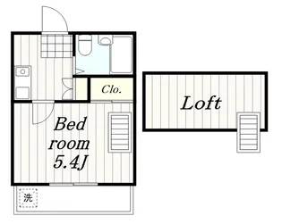ルミエール横浜【1階】の間取り