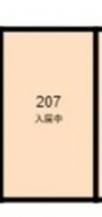 TOKYOβ用賀【2階】の間取り
