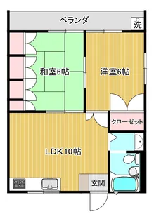 コーポT・S【2階】の間取り