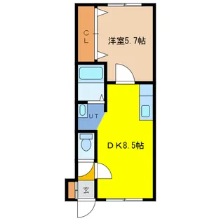 T.Sマンション【2階】の間取り