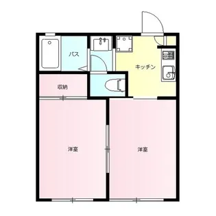 メゾンドール【2階】の間取り