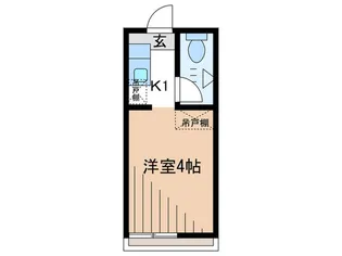 エ-デルワイス【2階】の間取り