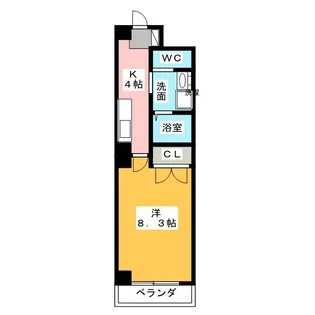 一色館【7階】の間取り