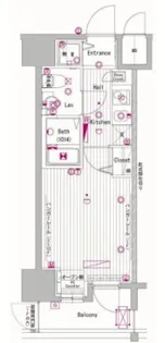 グランド・ガーラ大森【12階】の間取り