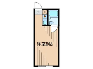 メゾンドロイヤル【1階】の間取り