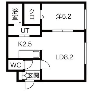 アリエス南郷【2階】の間取り