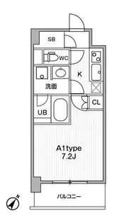 JMFResidence町田【3階】の間取り