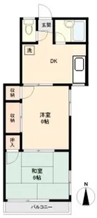 メルヘンコテージ【2階】の間取り