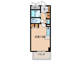 KINGSCOURTIII【3階】の間取り