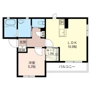メゾン ユーティー【2階】の間取り