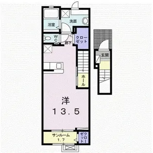 ラ リュミエール【2階】の間取り